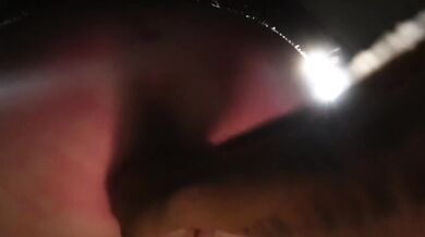 BBW destroyed by raw amateur creampie in abandoned farmhouse