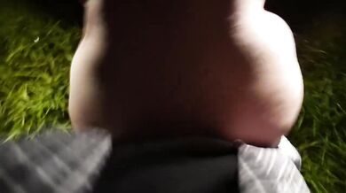 BBW destroyed by raw amateur creampie in abandoned farmhouse