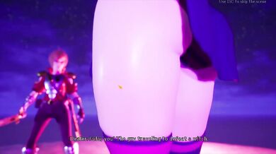 Goddess crushes him facesitting cum on thick goth girl feet