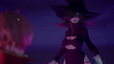 Goddess crushes him facesitting cum on thick goth girl feet