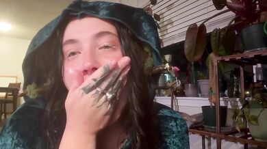 Nymph cumslut gets slammed with milf anal creampie and sloppy facial