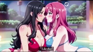 Lesbian Bath Babes Fucking Hard In Hot Tub
