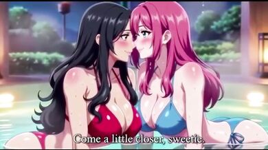 Lesbian Bath Babes Fucking Hard In Hot Tub