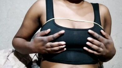 Home alone horny and ruined by a big dildo multiple orgasms