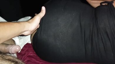 Unfaithful daughter-in-law creams deep after the party raw pov