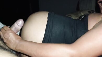 Unfaithful daughter-in-law creams deep after the party raw pov