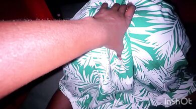 POV doggy on africa's round ass fucking wet black pussy hard