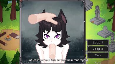 Furry small girl creampie roleplay loud moaning intense orgasm