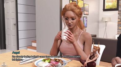 Angel's Love walkthrough destroyed by big boobed futanari