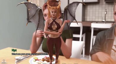Angel's Love walkthrough destroyed by big boobed futanari