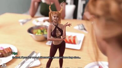 Angel's Love walkthrough destroyed by big boobed futanari