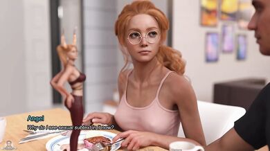 Angel's Love walkthrough destroyed by big boobed futanari