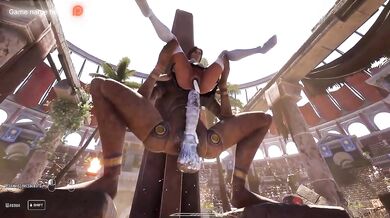 Lara’s fate changed forever by ancient relic deep throat threesome puppy style outdoor horror