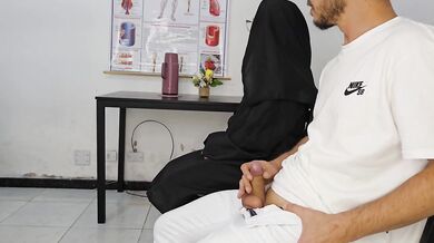Nun gets ravished in hospital waiting room her white habit lifts
