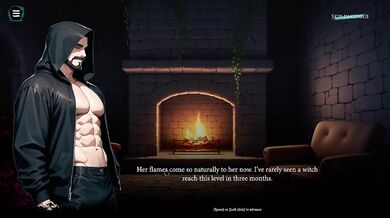 Blonde witch destroyed by endless cum from hentai clicker game