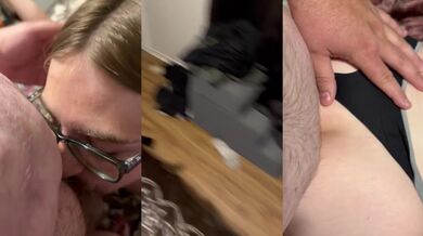 Free use slut gets destroyed in wild doggy back shots cum dripping pussy