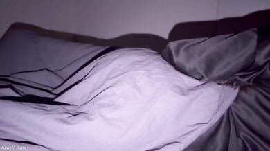 My girlfriend's friend stayed over and fucked me raw big ass sloppy blowjob cumshot