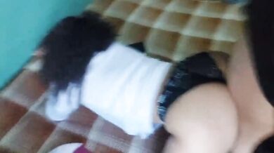 Hot amateur wife thanks me with sloppy deep doggystyle