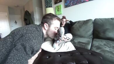 Milf Neighbour’s First Foot Worship Turns Me Into A Snot Slurping Slut