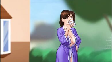 Summertime Saga remake 3 ruined by plump latina with gagging anal and massive tits