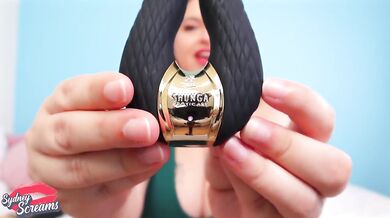 Massager review destroyed tight vibrator education big boobs cleavage