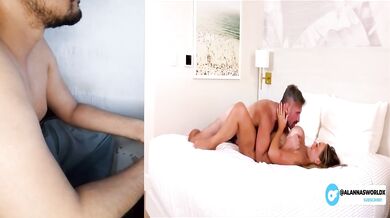 Busty Aussie baddie gets wrecked by French cock raw & rough