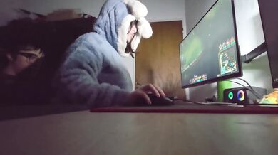 Furry eGamer gets fucked hard while streaming league of legends
