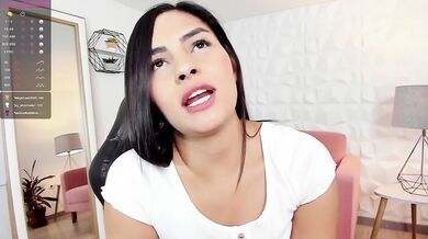 Black-haired virgin gets her gelato ass and bush teased until dripping submissive mess