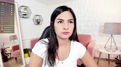 Busty latina BBW solo gushes thick cock squirts deep orgasms