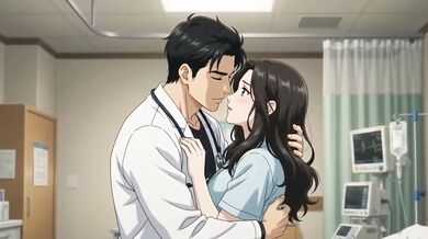 Doctor fucks patient in hospital loud moaning creampie hentai