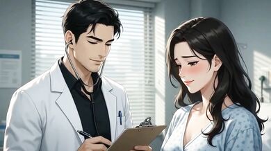 Doctor fucks patient in hospital loud moaning creampie hentai