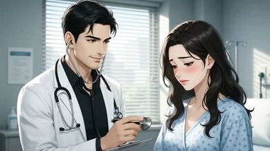 Doctor fucks patient in hospital loud moaning creampie hentai