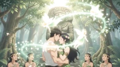 Jungle girls gangbanged hot man raw rough hentai fuck
