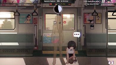 Wet pussy rides pixel cock on train public blowjob anime orgy