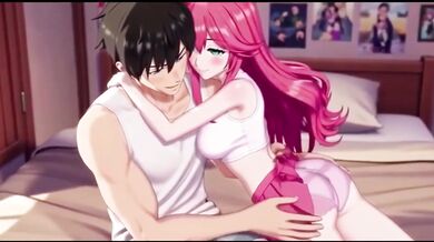 Stepsister destroys stepbrother with sloppy blowjob creampie