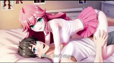 Stepsister destroys stepbrother with sloppy blowjob creampie