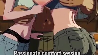 Lost in jungle hard fuck lost in jungle threesome loud moaning