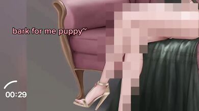 Makima makes you choke on her cum-drenched shoes in 3 minutes