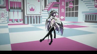 Nude elf VTuber dances KPop in glass bead hentai MMD destroyed