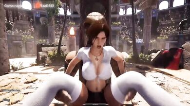 Lara Gets Destroyed by a Goblin Monster Cock Threesome Creampie Anal Rough Sex
