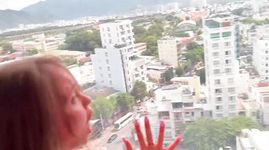 Russian girl gets pounded hard in tight pussy by Tinder boyfriend