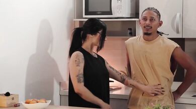 Colombian StepMama Gets BBC Ass Fucked Raw And Hard!