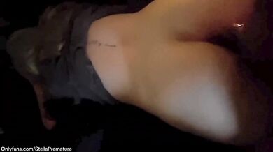 Stella’s thick ass gets destroyed in raw doggystyle creampie POV