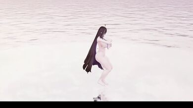 Thicc Elf VTuber nude dance MMD rule 34 hentai