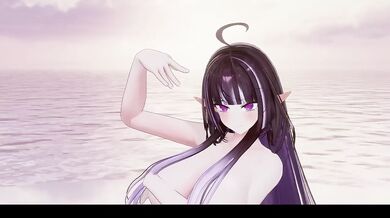 Thicc Elf VTuber nude dance MMD rule 34 hentai