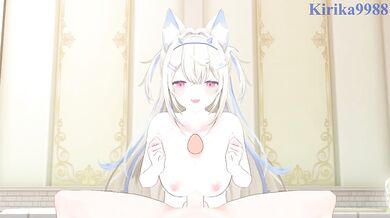 Fuwawa Abyssgard White School Swimsuit Spa Sex Hardcore Cumshot Rough