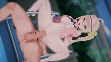 Lucy Ojou-Sama’s Humiliated Summer Bound Swimsuit DP Creampie