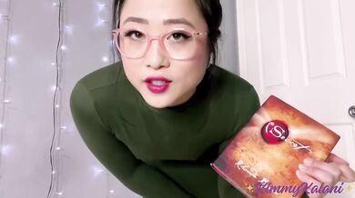 Hot Asian librarian swallows cum to keep you quiet in glasses POV