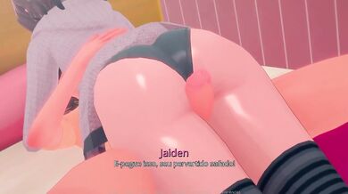 Femboy Stepsister Rides Big Dick Raw Thigh Fuck Cumshot
