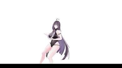 Focus Juice Overflowing Elf Vtuber Gets R18 MMD Treatment